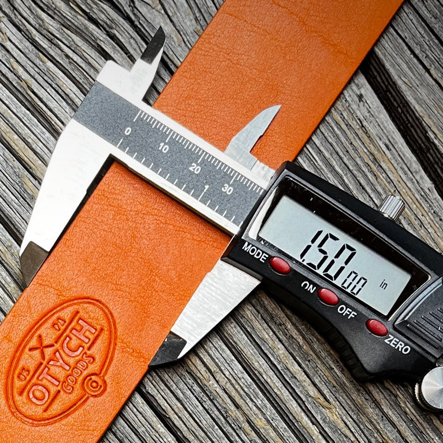 CARROT LEATHER BELT #2