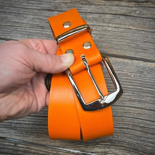CARROT LEATHER BELT #2
