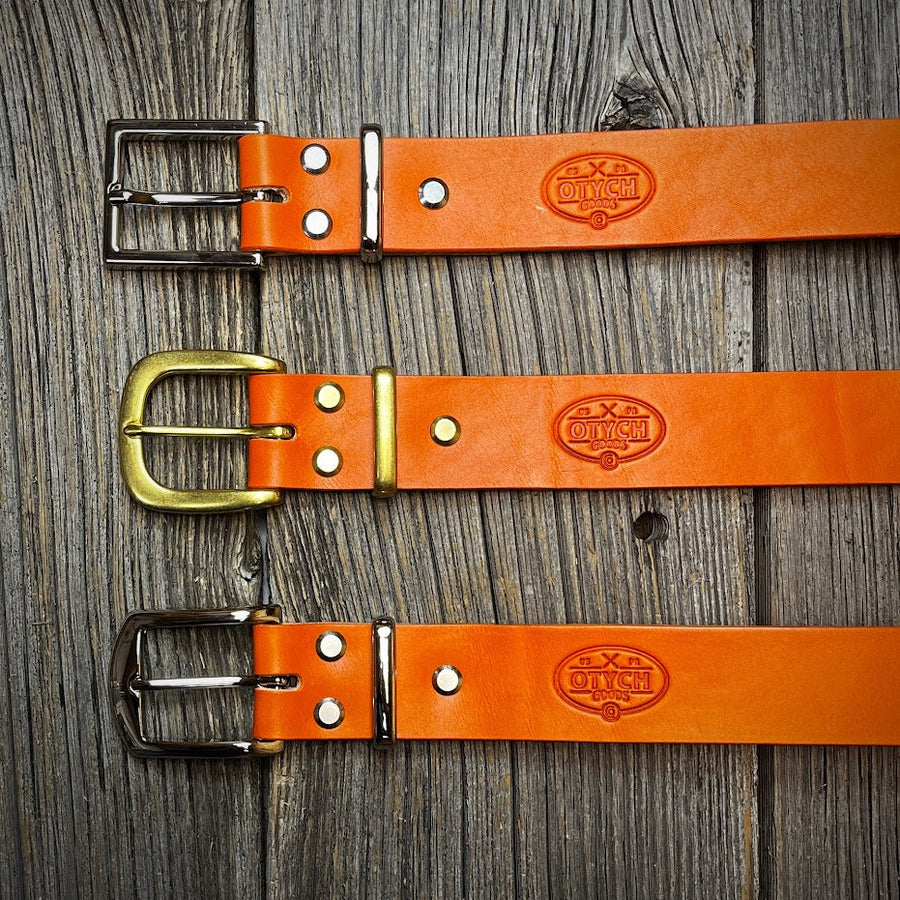 CARROT LEATHER BELT #2