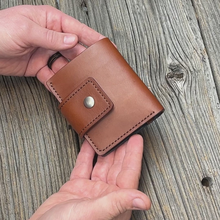 No.62 Bifold - Brown / Navy