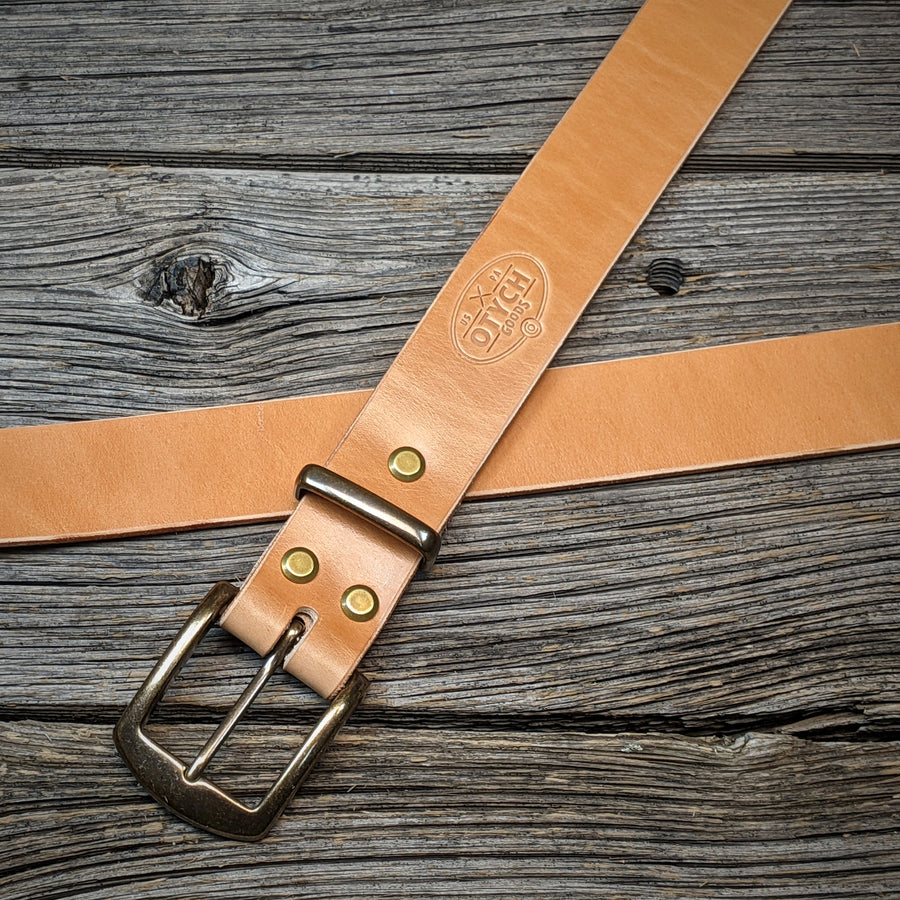RUSSET LEATHER BELT B8504