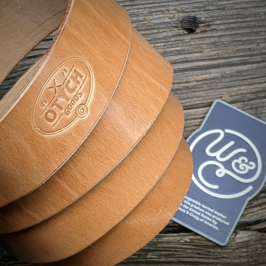 RUSSET LEATHER BELT B8504