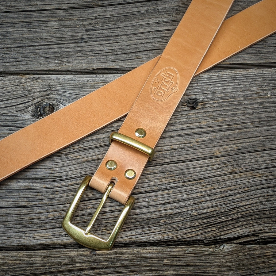 RUSSET LEATHER BELT B8504