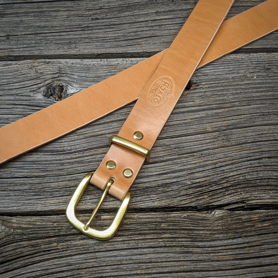 RUSSET LEATHER BELT T3139
