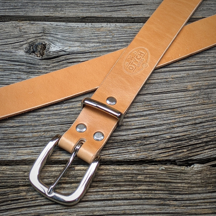 RUSSET LEATHER BELT T3139
