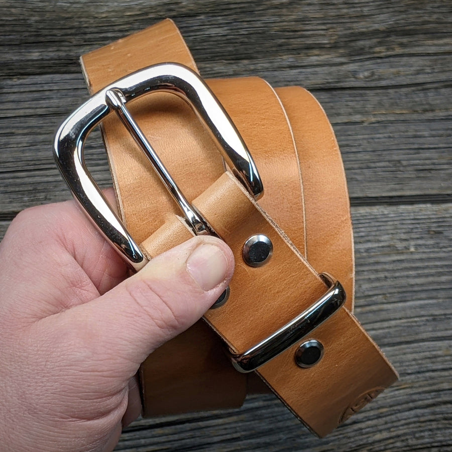 RUSSET LEATHER BELT T3139