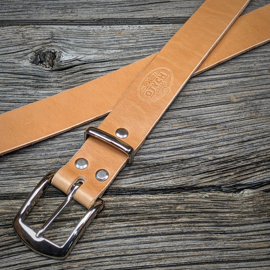 RUSSET LEATHER BELT B8504