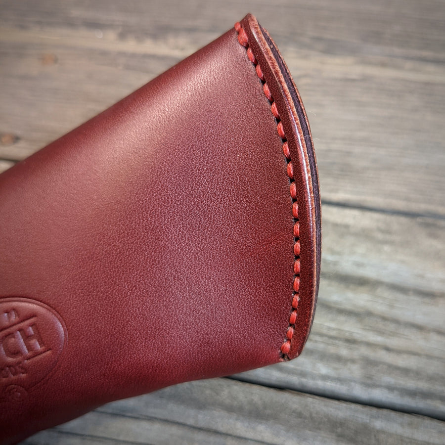 Sunglass case - Burgundy, Swing clasp