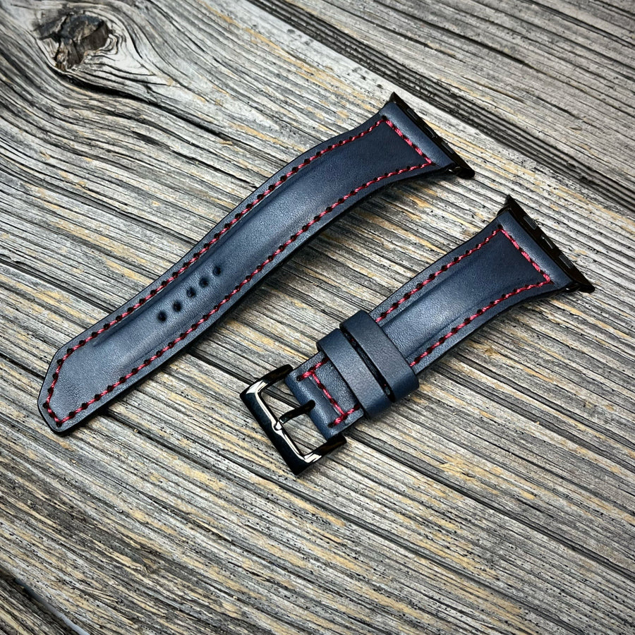 Apple Watch Band - Navy/Red
