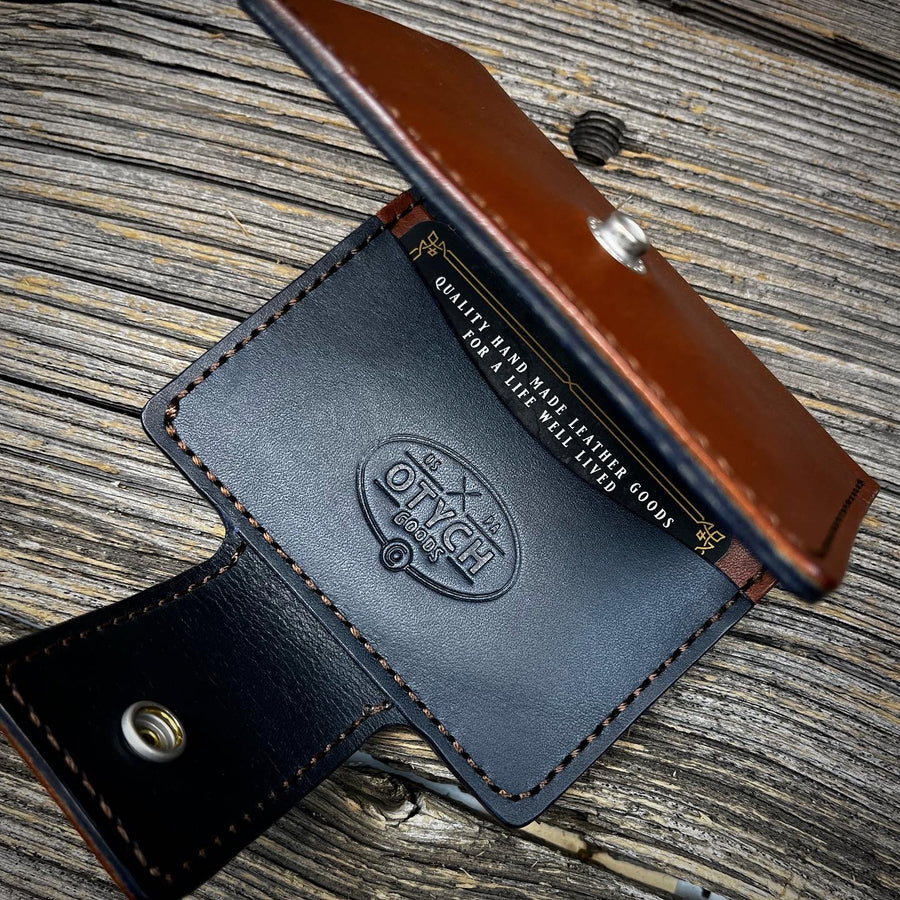 No.62 Bifold - Brown / Navy