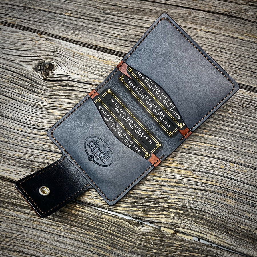 No.62 Bifold - Brown / Navy