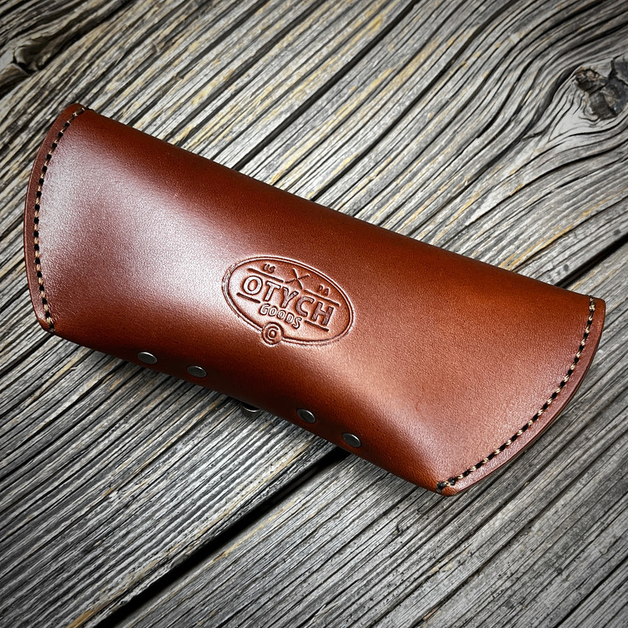 Sunglass case - Brown / Brown Thread
