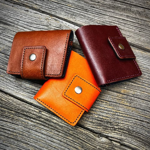 No.62 Bifold - Navy / Burgundy